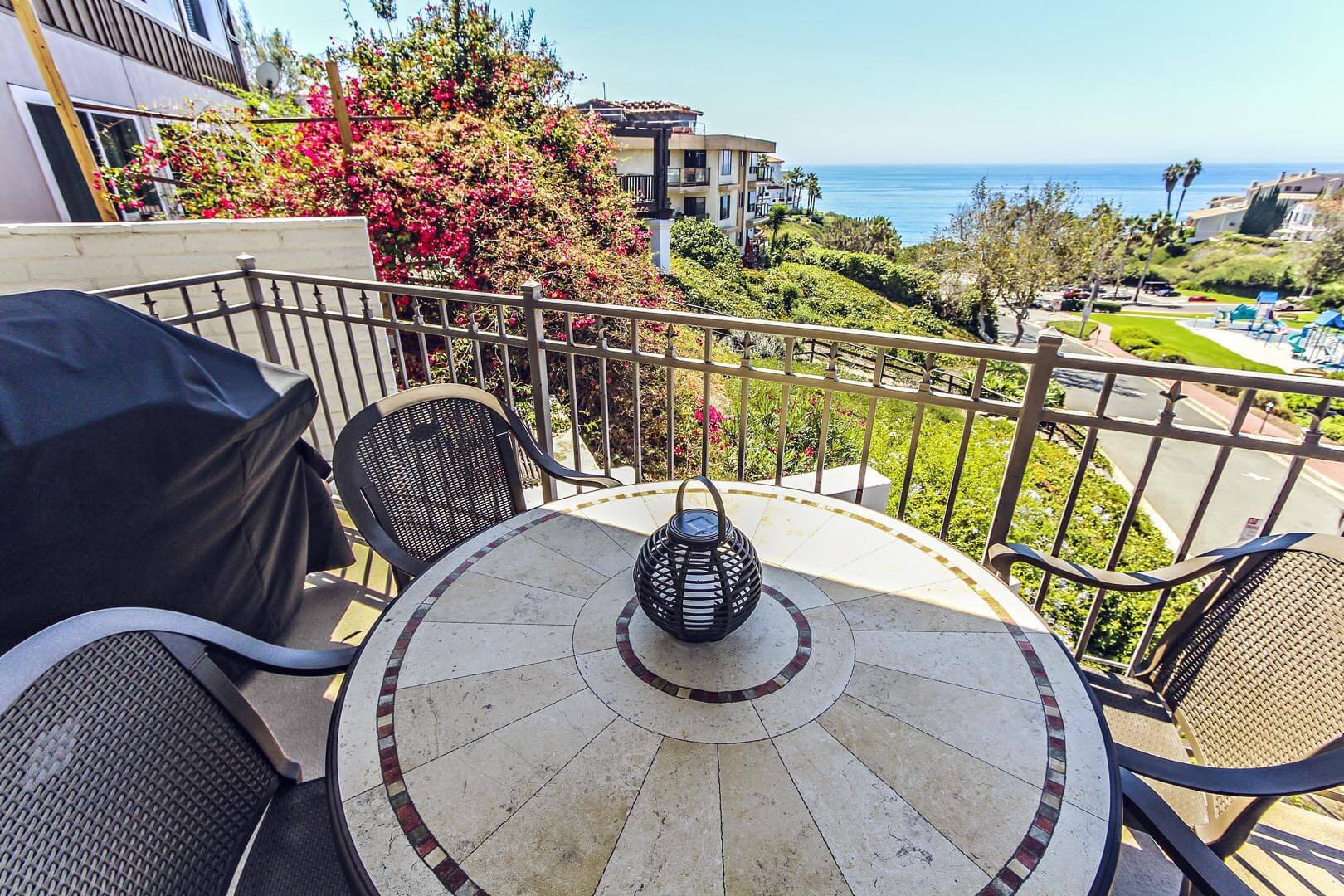 A Balcony View at VRI's Four Seasons Pacifica in San Clemente, California.